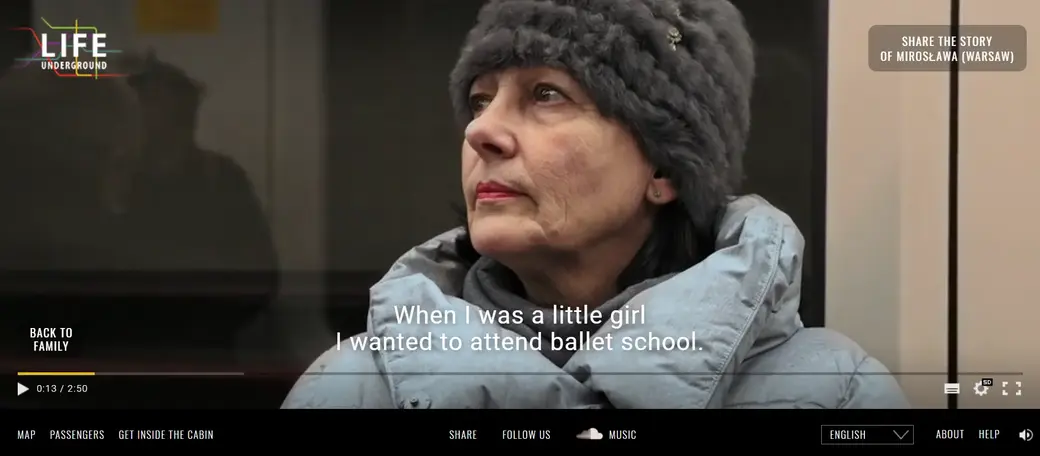 Моя «попутчица» Мира. Фото: life-underground.com.