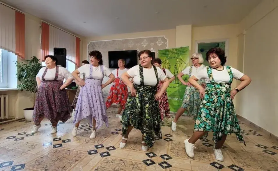 Танцевальный батл устроили пенсионеры Могилева и Витебска. Фото с сайта mogilevnews.by