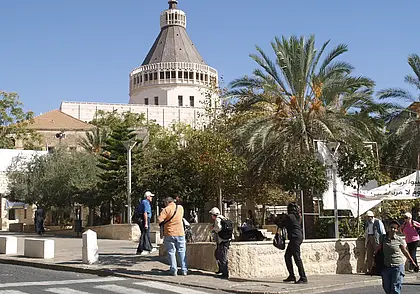 Базилика Благовещенья: какой ее увидела могилевчанка во время поездки в Назарет