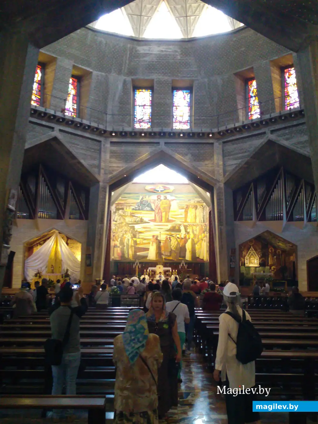 Базилика Благовещенья. Назарет, Израиль. Май 2017 г.