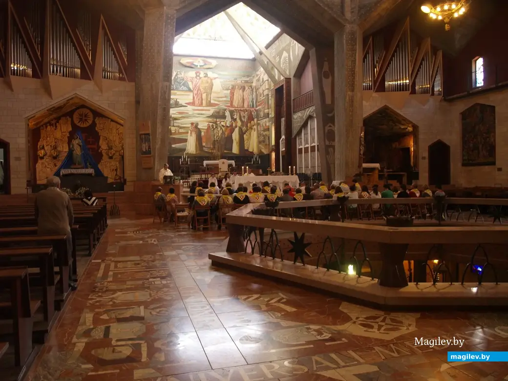 Базилика Благовещенья. Назарет, Израиль. Май 2017 г.