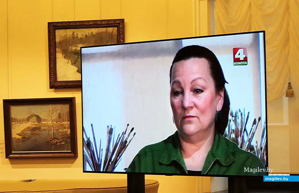 Музей Бялыницкого-Бирули . Выставка работ «Сабе падарунак» Марины Нестерук.