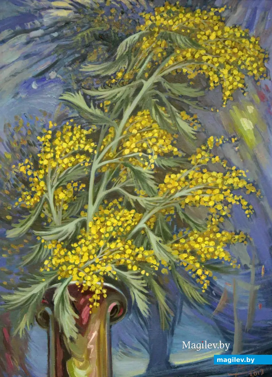 Музей Бялыницкого-Бирули . Выставка работ «Сабе падарунак» Марины Нестерук.