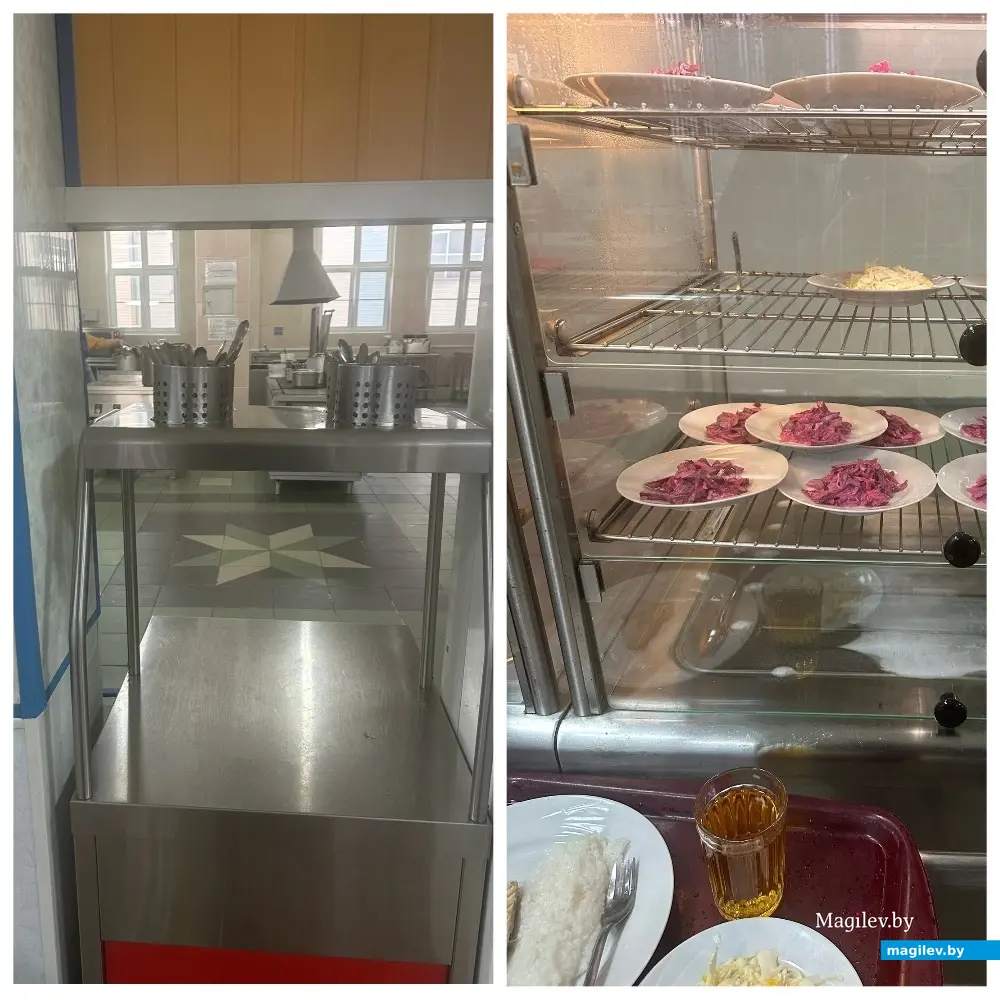 То пусто, то густо... Столовая ОАО «Могилевский мясокомбинат». Могилев, 07.04.2023 г.