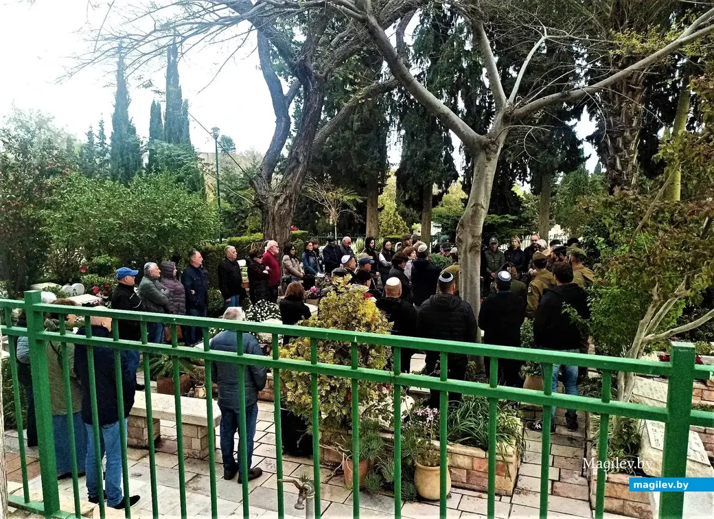 Поминальная служба на военном кладбище в Ришон-ле-Ционе (Израиль), 30.03.2023 года.