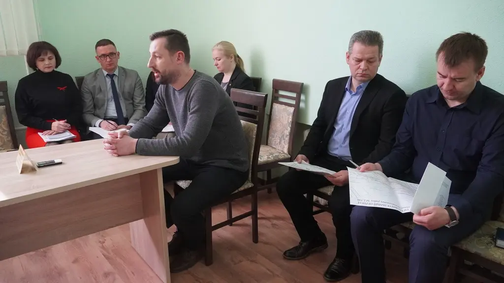 Председатель Могилевского горисполкома Александр Студнев провел прием граждан. Могилев, 12.04.2023 г. Фото: vestnikmogileva.by