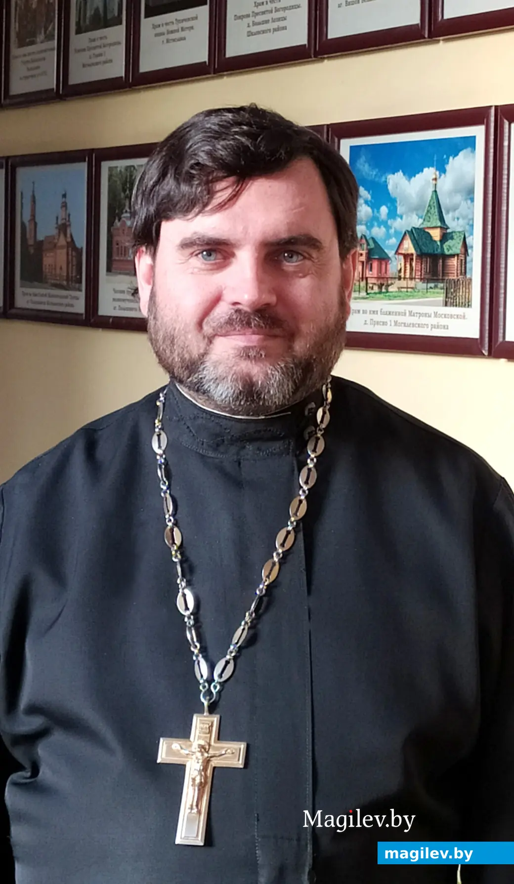 Иерей Владимир Котов, клирик Трехсвятительского собора города Могилева.