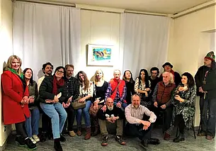 «Юбилей безнадежных» плавно перешел в «Квартиру 16»: художники работают без передышки