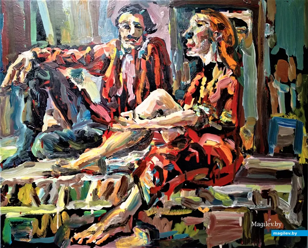 Работа Бориса Борща, 2023 год.