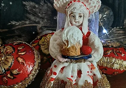 Пасхальные куклы и зимние малыши