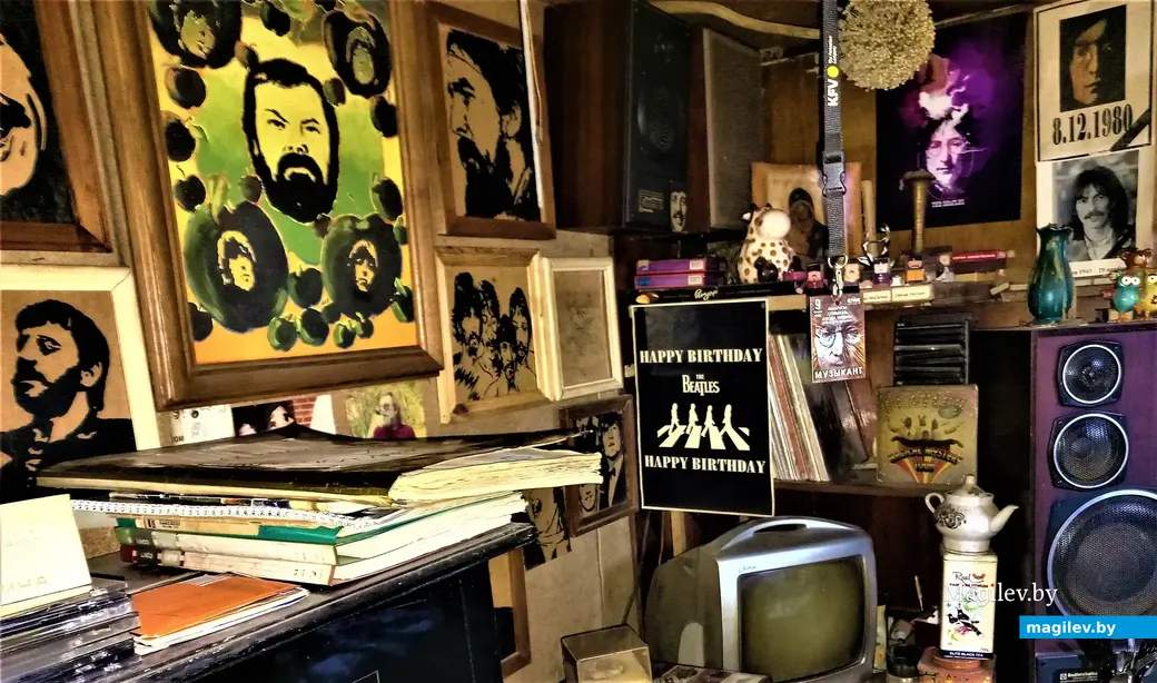 В музейчике Володи Кутузова портрет Коли Клишевича разыскать совсем не сложно.