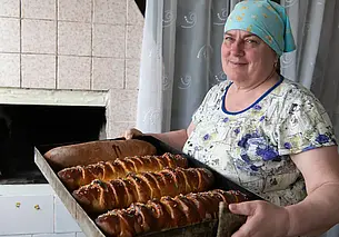 Как на Бобруйщине пекут куличи. Фотозарисовка из деревни Брожа