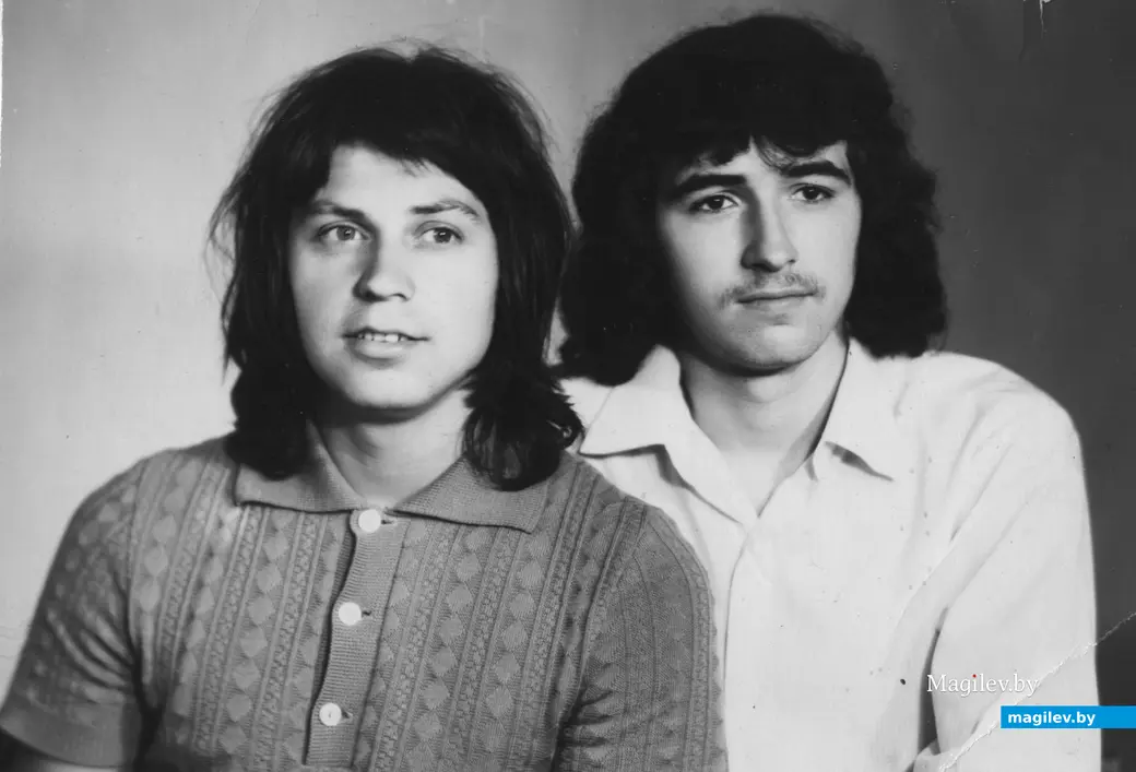 Вано (слева) и Филипп. Могилев, 1970-е годы.