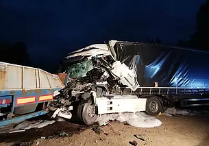 Авария в Бобруйском районе: водитель грузовика погиб на месте ДТП