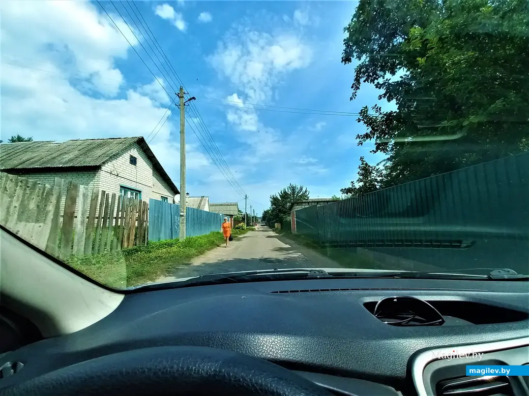 Улица Заводская. Главный «бродвей» района. Могилев, Папенка, 17.08.2022 года