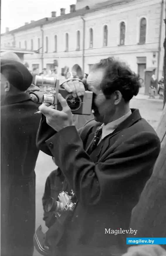 А ведь даже в 1960-е годы отдельные кинолюбители снимали фильмы. Которые по телевизору мы так и не увидели. Могилев, район Пожарного переулка. Конец 1960-х годов.Фото