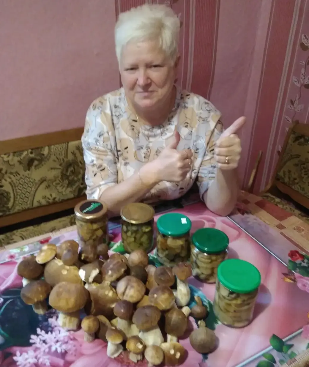 Альбина Панина со своими трофеями