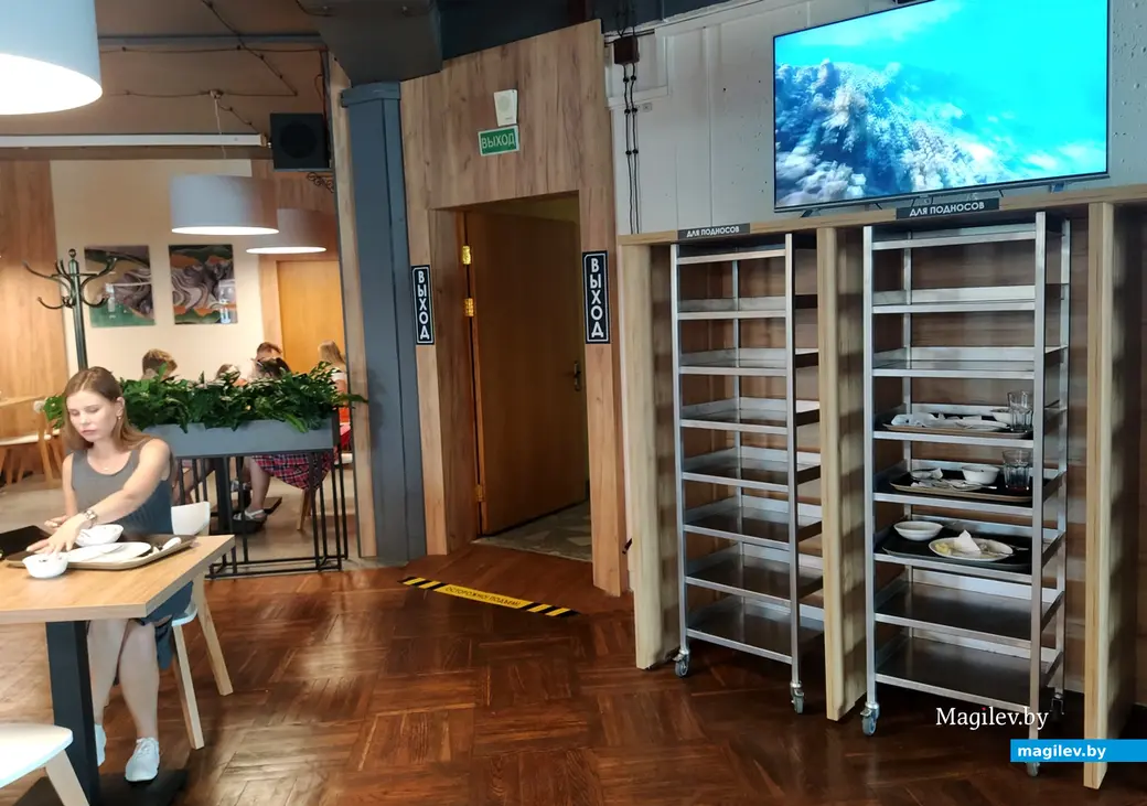 Столовая ЦУМа. Могилев, август 2022 года.