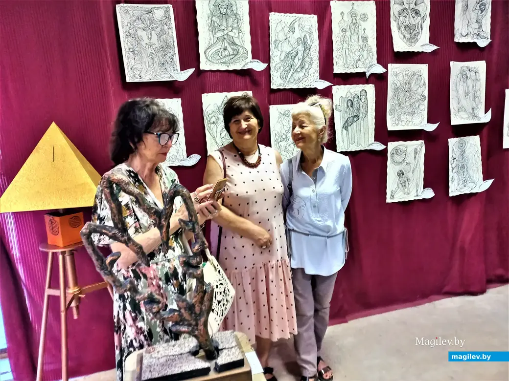 Галерея Андрея Воробьева на Дубровенке. Могилев, 25.08.2022 года.