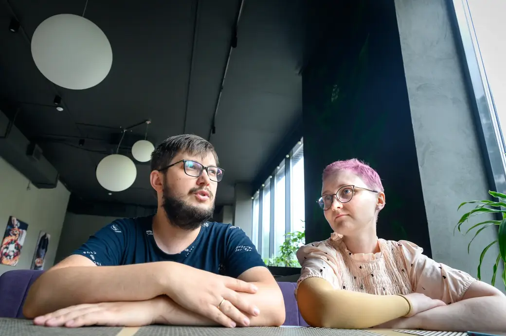 27.07.2022. Бобруйск. Супруги Анастасия и Николай Лазуревич вместе борются с онкологическим заболеванием