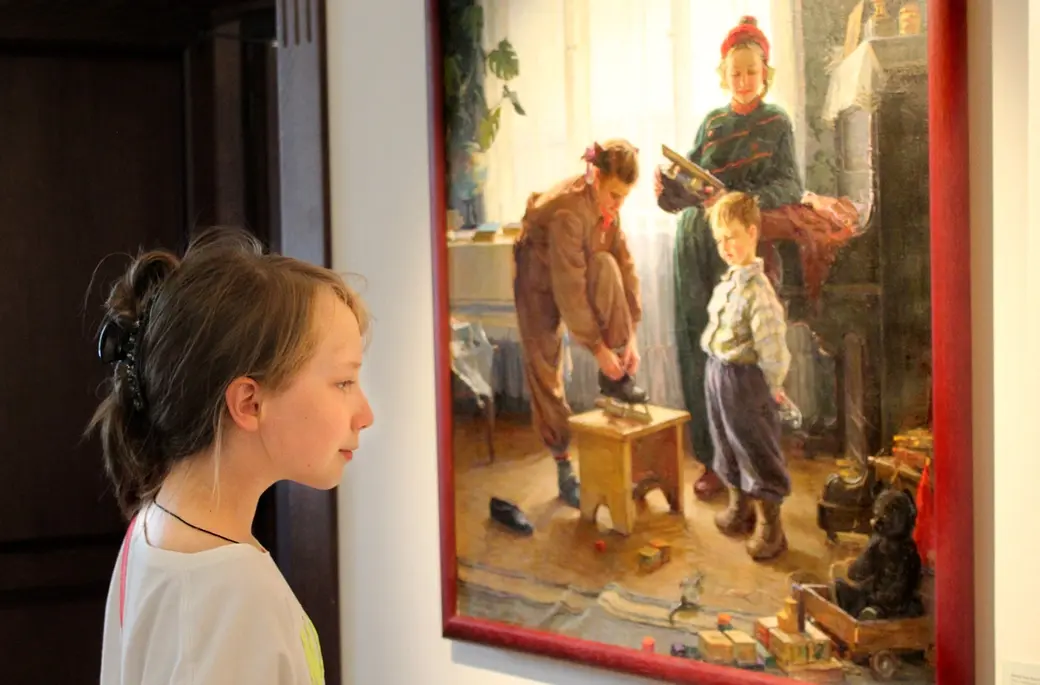 Музей Бялыницкого-Бирули, Могилев, август, 2022 год. Выставочный проект «Море. Небо. Облака»