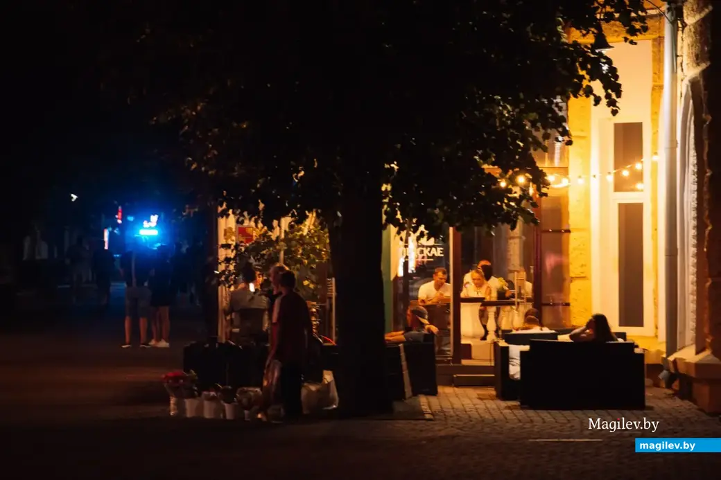 Август 2022 г. Вечерняя прогулка по Могилеву