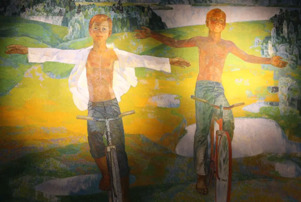 Музей Бялыницкого-Бирули, Могилев, август, 2022 год. Выставочный проект «Море. Небо. Облака».