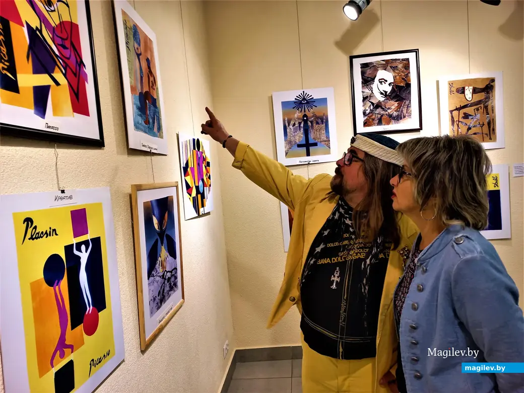 Персональная выставка Валерия Плаксина. Выставочный зал Музея истории Могилева, 31.08.2022 года.