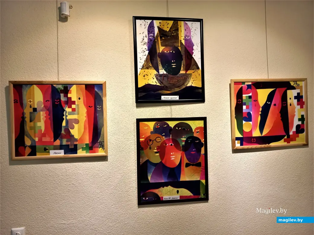 Персональная выставка Валерия Плаксина. Выставочный зал Музея истории Могилева, 31.08.2022 года.