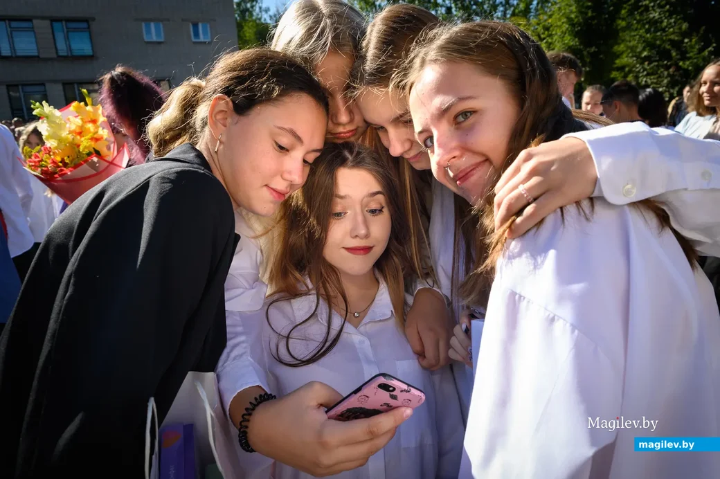 01.09.2022. Бобруйск. Торжественная линейка на 1 сентября в средней школе №20
