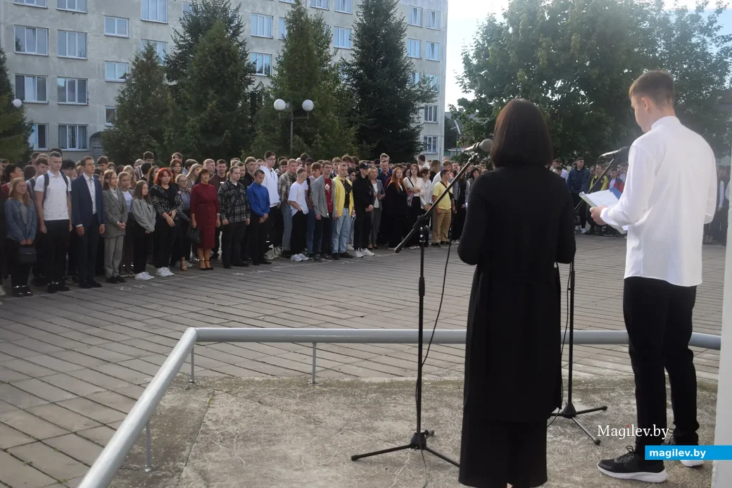 01.09.2022. Бобруйск. День знаний в лесотехническом колледже.