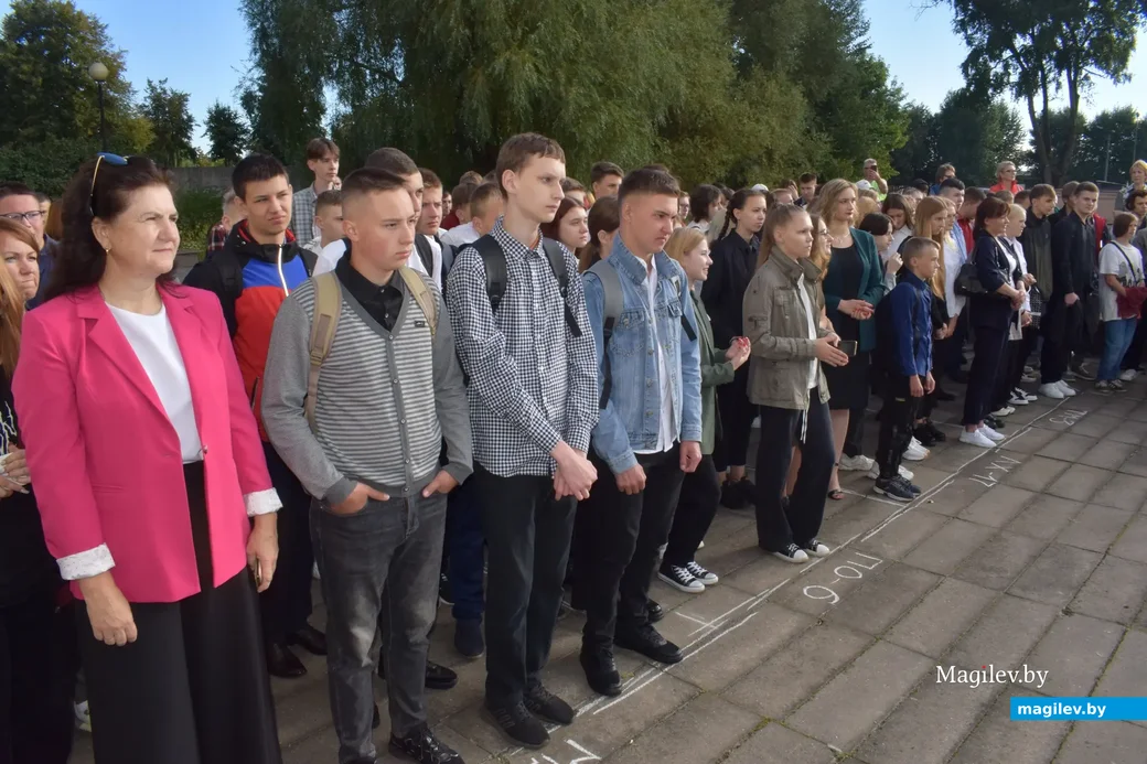 01.09.2022. Бобруйск. День знаний в лесотехническом колледже.
