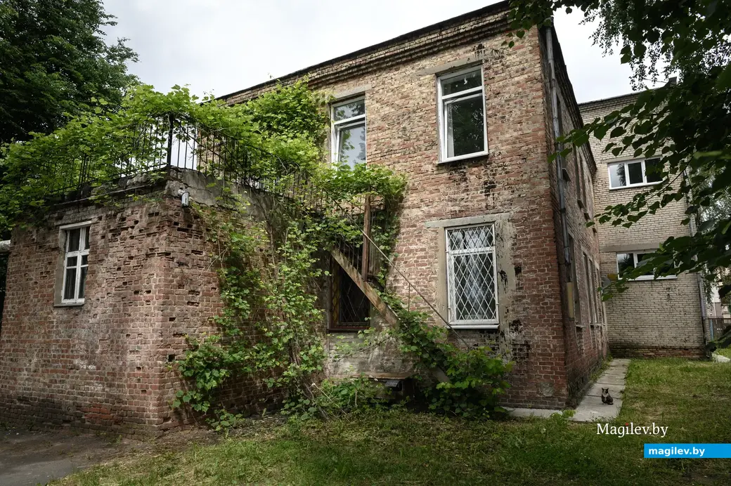 Зональный государственный архив в г. Бобруйске. Вид сзади.