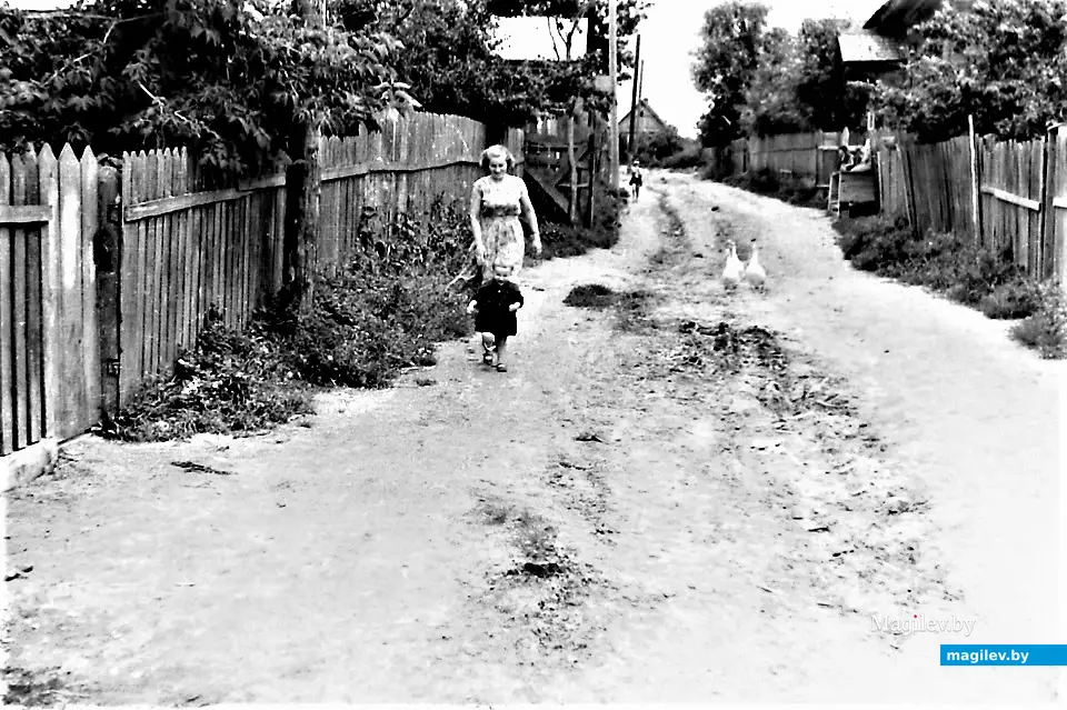 На ближайших подступах к Дубровенке. Могилев, 1950-е годы.