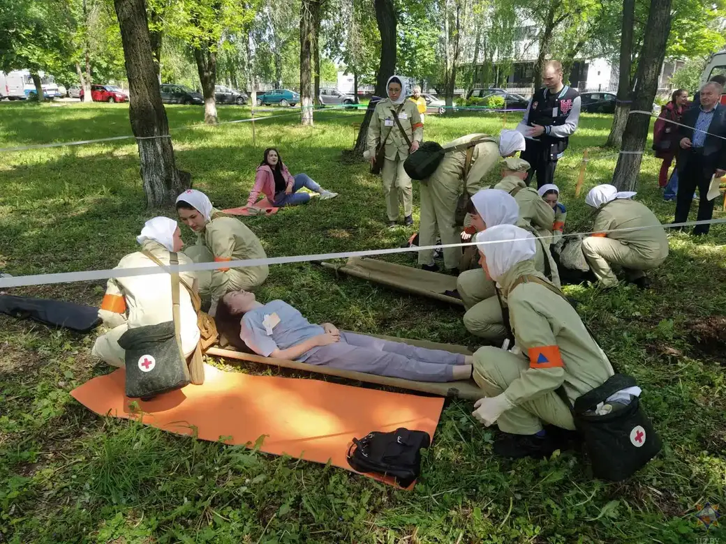 Соревнования сандружин Могилевской области.