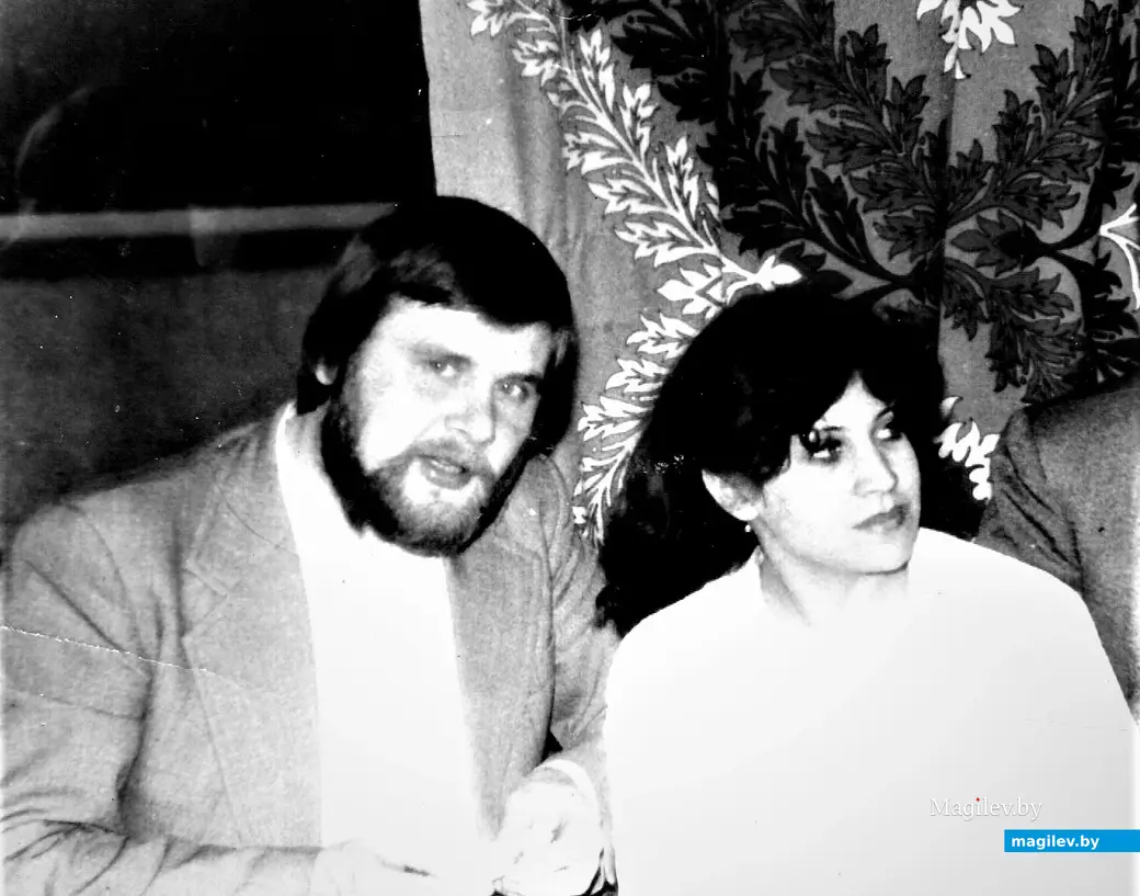 Виктор Поздняков и Светлана Позднякова (Климова), Могилев, 1982 год.