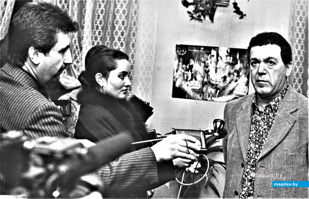 Иосиф Кобзон в Могилеве. 1990-е годы.