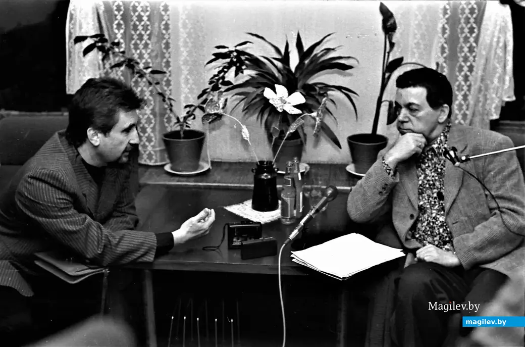 Иосиф Кобзон в Могилеве. 1990-е годы.
