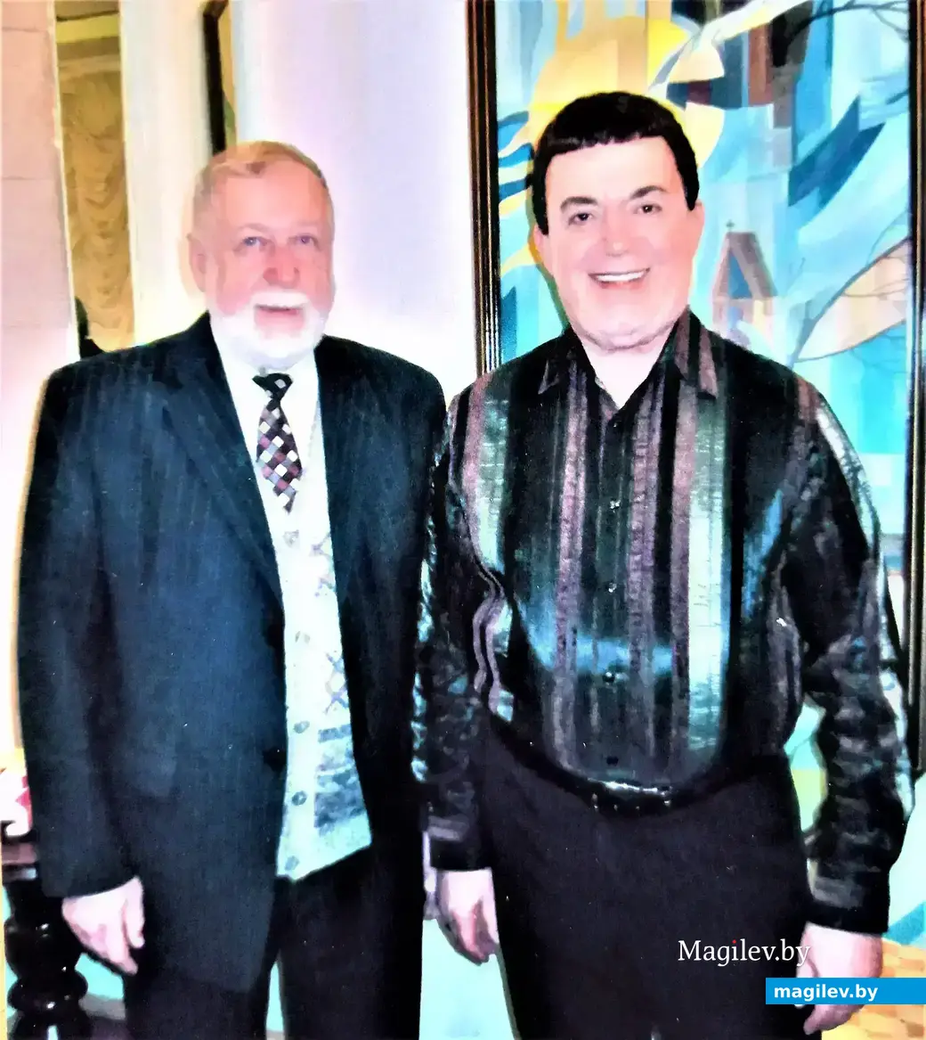 Владимир Браиловский и Иосиф Кобзон. Могилев. 2010-е годы.