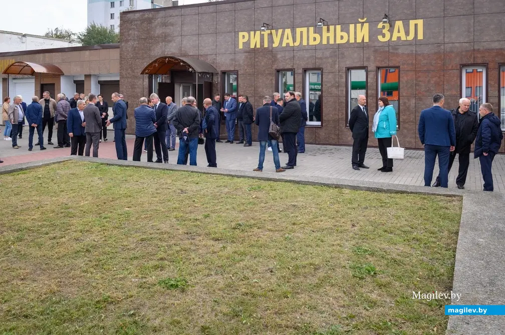 15.09.2022. Бобруйск. Прощание с Михаилом Григорьевичем Бондаренко в ритуальном зале на ул. Рокоссовского