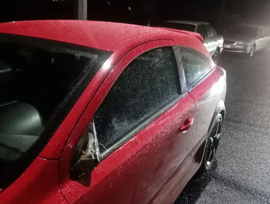 14.09.22г В Могилеве автомобиль сбил женщину: перебегала дорогу в неположенном месте. Фото: УВД