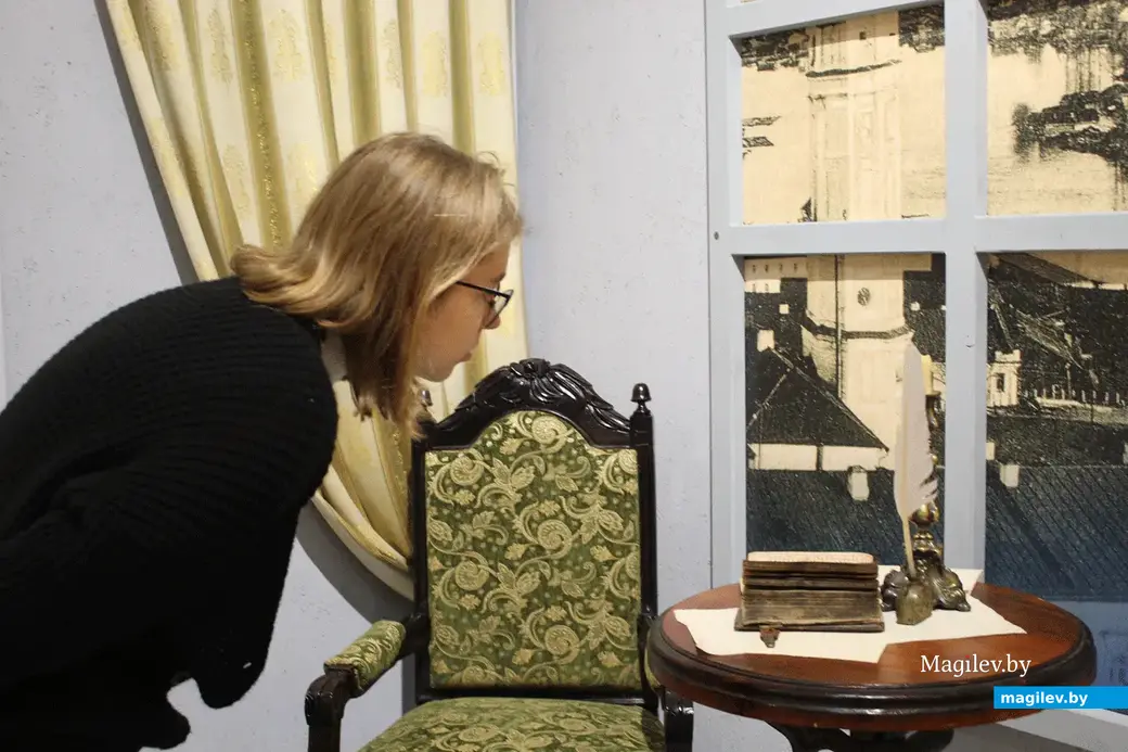 На открытии выставки «Два лика. Одна вера. Одна земля». Могилев, 15 сентября 2022 года.