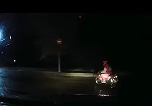 Могилевский мотоциклист пытался скрыться от милиции, а оказался в кювете