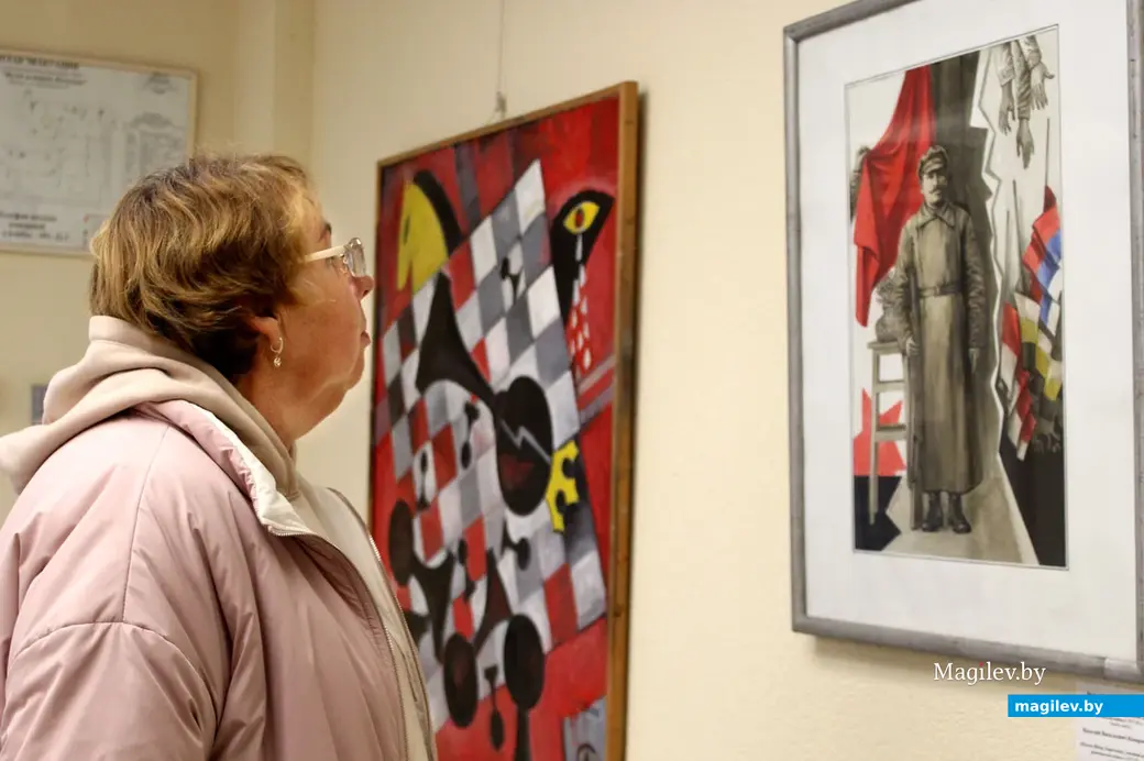 Выставка «Жыццё чалавека» в Выставочном зале Могилева. Сентябрь 2022 года.