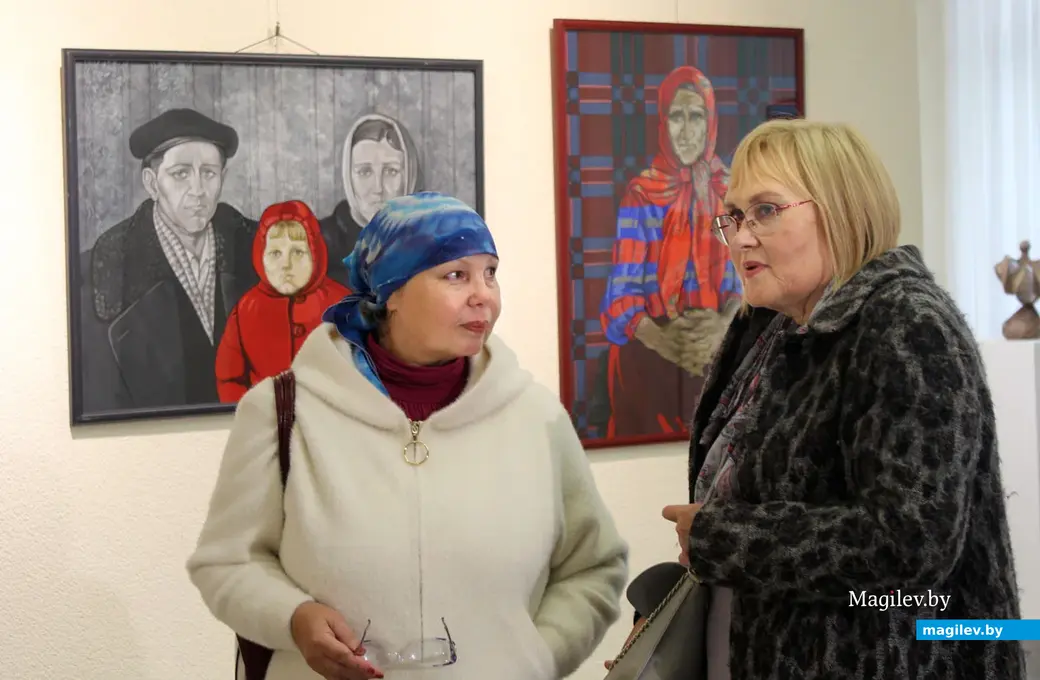 Выставка «Жыццё чалавека» в Выставочном зале Могилева. Сентябрь 2022 года.