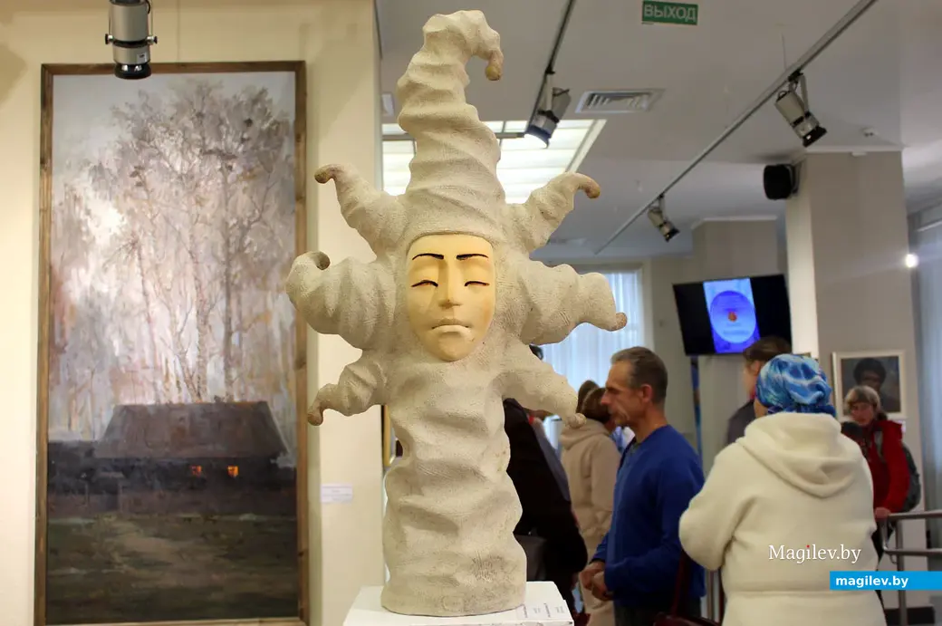 Выставка «Жыццё чалавека» в Выставочном зале Могилева. Сентябрь 2022 года