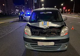 В Могилеве девочка-подросток перебегала дорогу и попала под машину