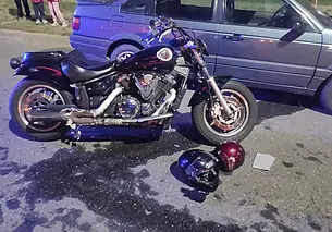 В Бобруйске в ДТП пострадал мотоциклист