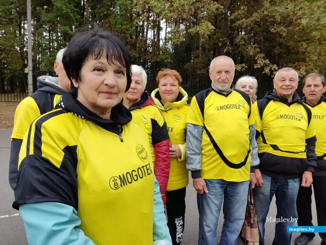 Галина Викторовна Луговцова и команда ОАО «Моготекс». Могилев, 27.09.2022 г