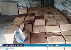 У бобруйчан изъяли более 5 тонн спиртосодержащей жидкости